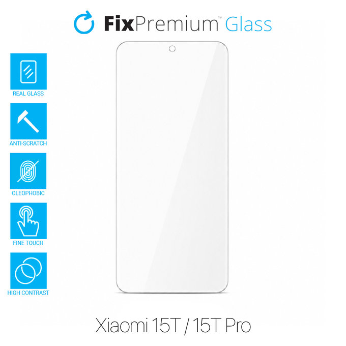 FixPremium Glass - Tvrdené Sklo pre Xiaomi 15T, 15T Pro
