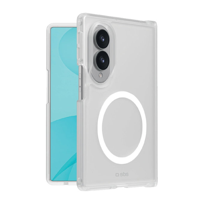 Puzdro Haze Mag pre Samsung Galaxy Z Fold8, Transparentná, SBS