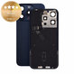 Sklo zadného housingu pre iPhone 15 Pro, Blue Titanium, Pulled A