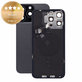 Sklo zadného housingu pre iPhone 15 Pro Max, Black Titanium, Pulled A