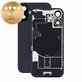 Sklo zadného housingu pre iPhone 16, Black, Pulled A