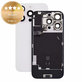 Sklo zadného housingu pre iPhone 16 Pro, White Titanium, Pulled A