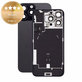 Sklo zadného housingu pre iPhone 16 Pro Max, Black Titanium, Pulled A