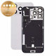 Sklo zadného housingu pre iPhone 16 Pro Max, White Titanium, Pulled A