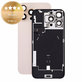 Sklo zadného housingu pre iPhone 16 Pro Max, Desert Titanium, Pulled A