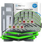 Sada náhradných dielov pre iRobot Roomba Combo 1138, Ecovacs Deebot Ozmo 930 (2x Hlavné kefy, 4x Filtre, 4 páry Bočných kief, 4x Mopovacie utierky)