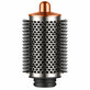 Veľká okrúhla kefa na objem pre Dyson Airwrap HS01, HS05, Nickel / Copper