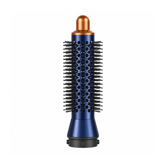 Malá okrúhla kefa na objem pre Dyson Airwrap HS01, HS05, Prussian Blue / Rich Copper
