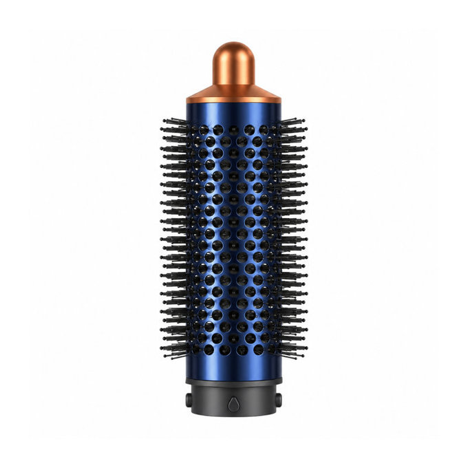 Stredná okrúhla kefa na objem pre Dyson Airwrap HS01, HS05, Prussian Blue / Rich Copper