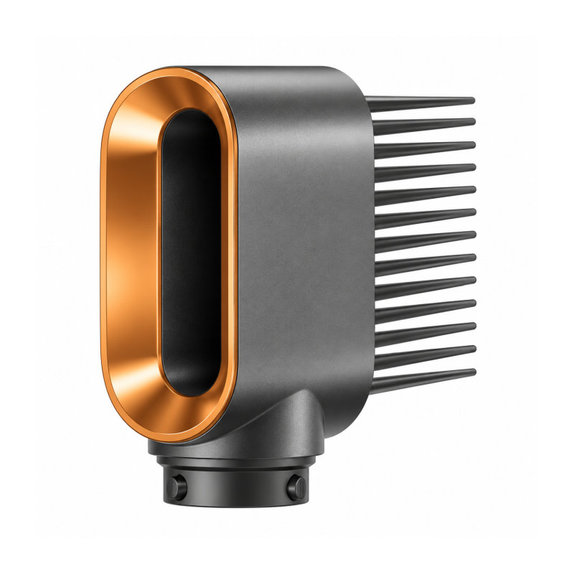 Hrebeň so širokými zubami pre Dyson Airwrap HS01, HS05, Nickel / Copper