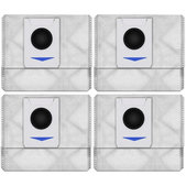 Vrecko do vysávača, 4 ks, Antibakteriálne a proti zápachu pre Ecovacs Deebot T-series, X-series