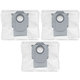 Vrecko do vysávača, 3 ks pre Xiaomi Roborock S7-series, S8-series, Q5-series, Q7-series, Q8 Max+