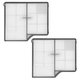 HEPA filter, 2 ks pre Xiaomi Roborock Saros 10