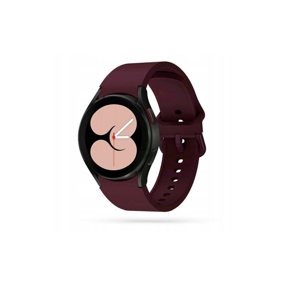 Remienok Iconband pre Samsung Watch 4 / 5 / 5 Pro / 6 / 7 / FE, bordová, Tech-Protect