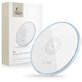 Bezdrôtová nabíjačka QI15W-C1 15W, biela, Tech-Protect