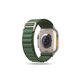 Remienok Nylon Pro pre Apple Watch 8 / 9 / 10 / 11 / Se / Ultra (44 / 45 / 46 / 49 mm), Military Green, Tech-Protect