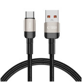Kábel Ultraboost Evo USB-C Cable 100W/5A 100cm, Titanium, Tech-Protect