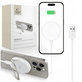 Bezdrôtová nabíjačka QI15W-A33 Magnetic MagSafe, biela, Tech-Protect