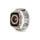 Remienok Stainless Line pre Apple Watch 8 / 9 / 10 / 11 / Se / Ultra (44 / 45 / 46 / 49 mm), Titanium/Orange, Tech-Protect