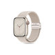 Remienok Nylonmag pre Apple Watch 8 / 9 / 10 / 11 / Se (40 / 41 / 42 mm), Natural Titanium, Tech-Protect