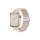 Remienok Nylonmag pre Apple Watch 8 / 9 / 10 / 11 / Se (40 / 41 / 42 mm), Natural Titanium, Tech-Protect