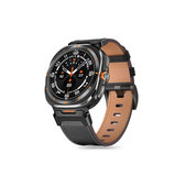 Remienok Delta Pro pre Samsung Watch Ultra 1 / 2 2024-2026 (47 mm) Leather, čierna, Tech-Protect