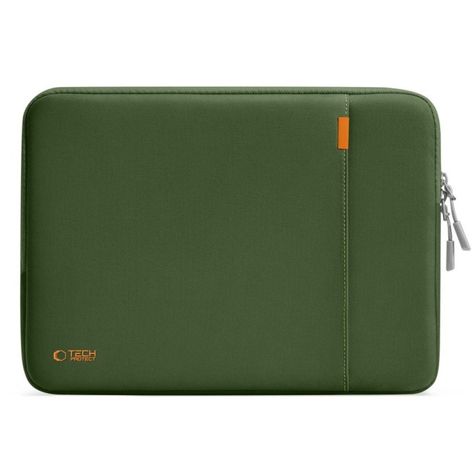 Puzdro na notebook Defender 15-16, Army Green, Tech-Protect