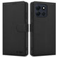 Puzdro Wallet pre Motorola Moto G56 5G, čierna, Tech-Protect