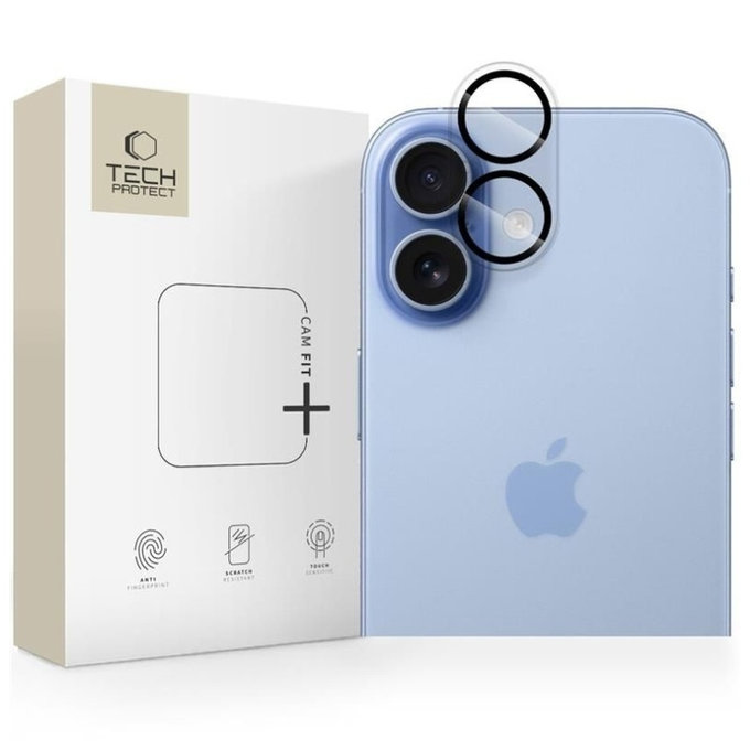 Ochrana kamery Cam Fit+ pre iPhone 17, číra, Tech-Protect