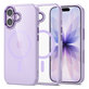 Puzdro MagMat MagSafe pre iPhone 17, Lavender/Clear, Tech-Protect