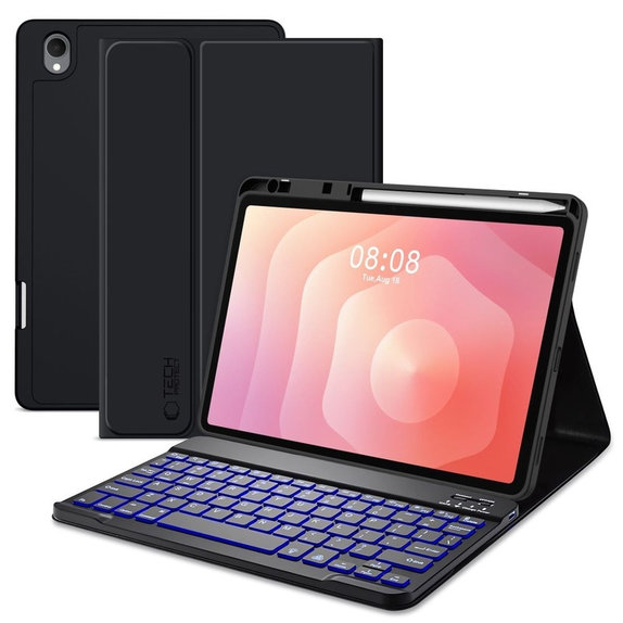 Puzdro Sc Pen + Keyboard pre Samsung Tab S11 11.0 X730 / X736B, čierna, Tech-Protect