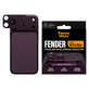 Ochranný kryt objektívu Fender pre iPhone 18 Pro Max, Dark cherry, PanzerGlass