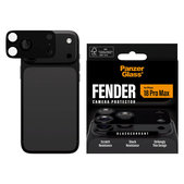 Ochranný kryt objektívu Fender pre iPhone 18 Pro Max, Black currant, PanzerGlass
