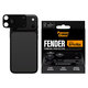 Ochranný kryt objektívu Fender pre iPhone 18 Pro Max, Black currant, PanzerGlass
