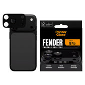 Ochranný kryt objektívu Fender pre iPhone 18 Pro, Black currant, PanzerGlass