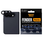 Ochranný kryt objektívu Fender pre iPhone Duo, Dark blue, PanzerGlass