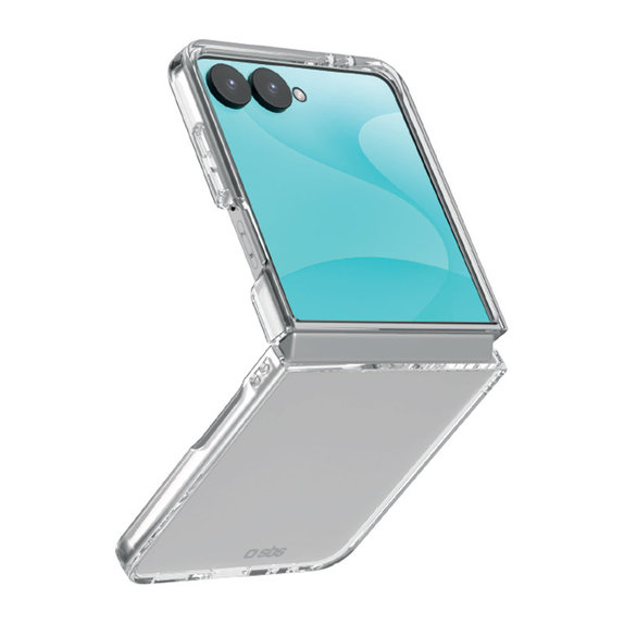 Puzdro Crystal pre Samsung Galaxy Z Flip8, Transparentná, SBS