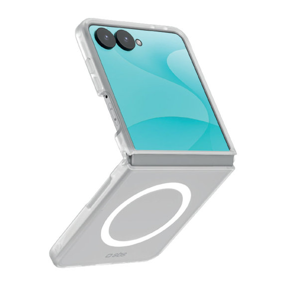 Puzdro Haze Mag pre Samsung Galaxy Z Flip8, Transparentná, SBS