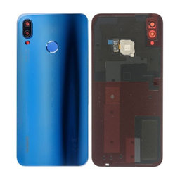 Huawei P20 Lite - Batériový Kryt + Čítačka Odtlačku (Klein Blue) - 02351VTV, 02351VNU Genuine Service Pack