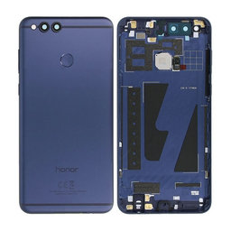 Huawei Honor 7X BND-L21 - Batériový Kryt + Senzor Odtlačku Prsta (Blue) - 02351SDJ Genuine Service Pack