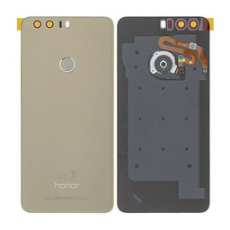 Huawei Honor 8 - Batériový Kryt + Čítačka Odtlačku (Gold) - 02350YMX Genuine Service Pack