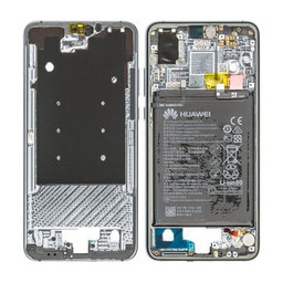 Huawei P20 - Stredný Rám + Batéria (Midnight Blue) - 02351VTM, 02351WKH Genuine Service Pack