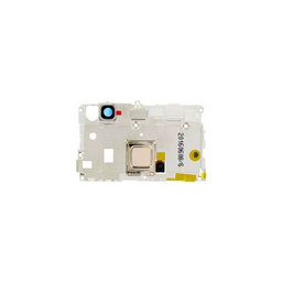 Huawei P9 Lite - Stredný Kryt + Senzor Otlačku Prsta (Gold) - 02350TMJ Genuine Service Pack