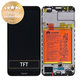 Huawei Honor 7C - LCD Displej + Dotykové Sklo + Rám + Batéria (Black) - 02351USW