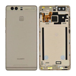 Huawei P9 - Batériový Kryt + Senzor Odtlačku Prsta (Gold) - 02350STJ Genuine Service Pack