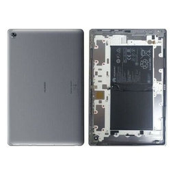 Huawei MediaPad M5 Lite 10.1 - Batériový Kryt + Batéria (Space Gray) - 02352DUL Genuine Service Pack