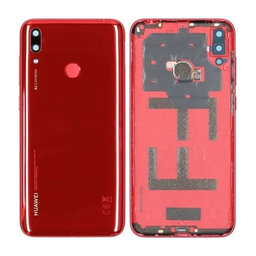 Huawei Y7 (2019) - Batériový Kryt (Coral Red) - 02352KKL Genuine Service Pack