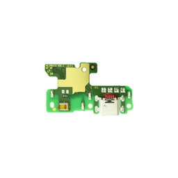 Huawei P8 Lite (2017), Honor 8 Lite - Nabíjací Konektor + Mikrofón PCB Doska - 02351JPD Genuine Service Pack