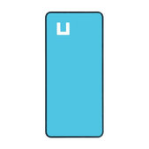 Huawei P Smart Plus (Nova 3i) - Lepka pod Batériový Kryt Adhesive - 51638634 Genuine Service Pack