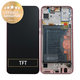 Huawei Honor 20 Lite - LCD Displej + Dotykové Sklo + Rám + Batéria (Phantom Red) - 02352QMU Genuine Service Pack